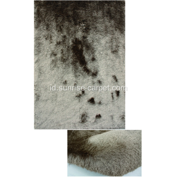 Lapisan tipis tipis Polyester Shaggy